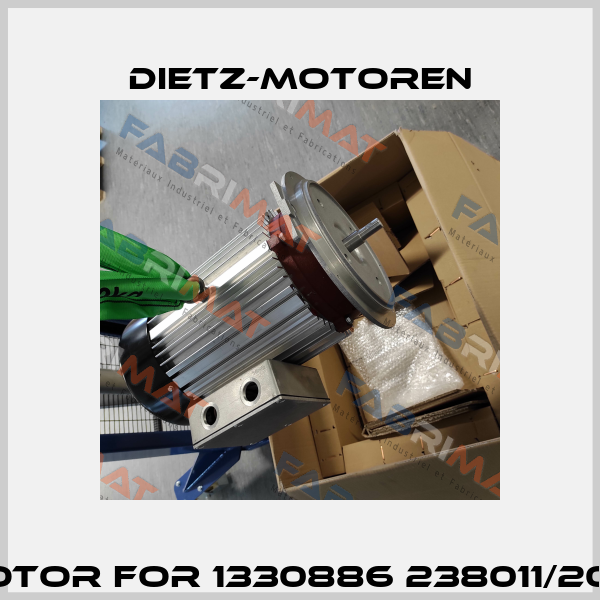 Blower motor for 1330886 238011/20 09005223 Dietz-Motoren