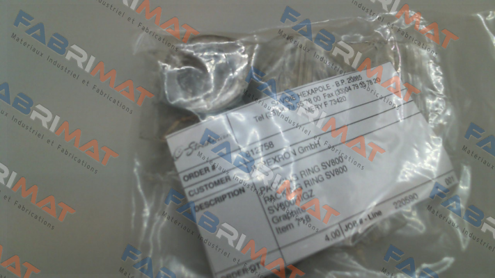 P/N: SV800RIGZ, Type: 718 STRAHMAN VALVES