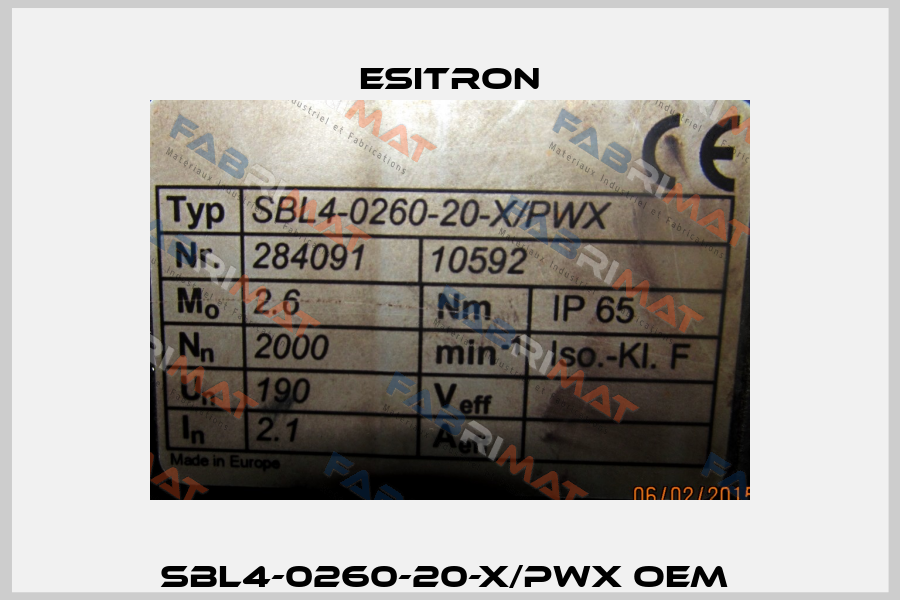 SBL4-0260-20-X/PWX oem  Esitron