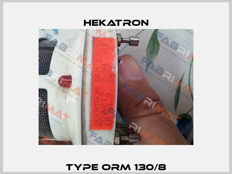 Type ORM 130/8 Hekatron