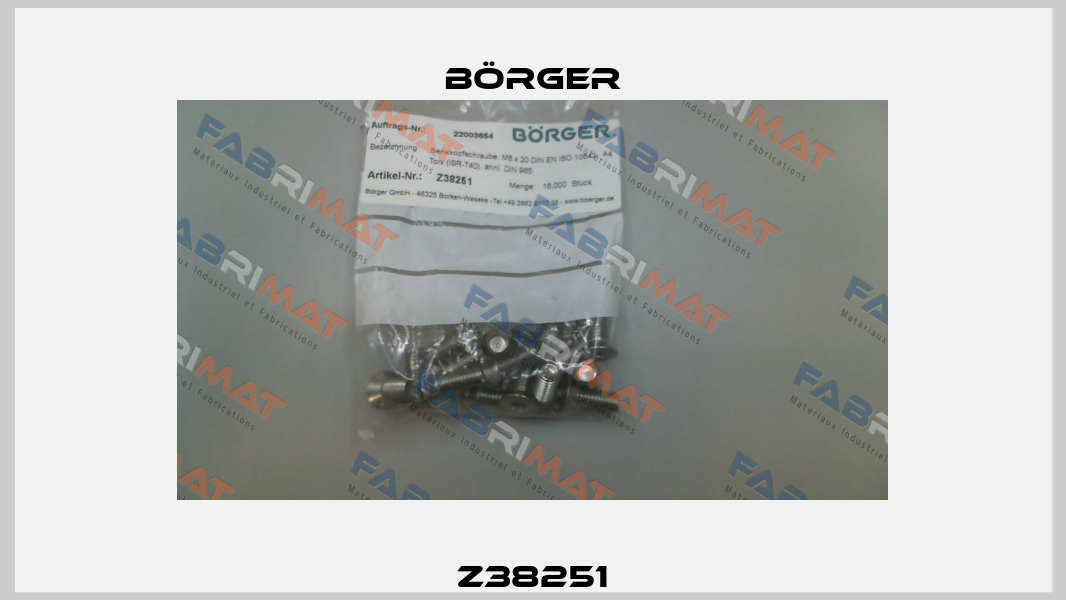 Z38251 Börger