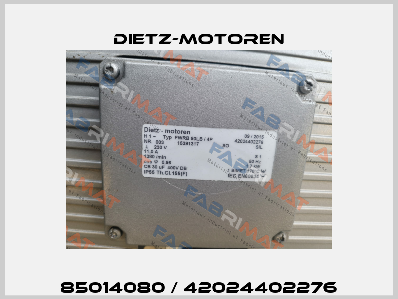 85014080 / 42024402276 Dietz-Motoren
