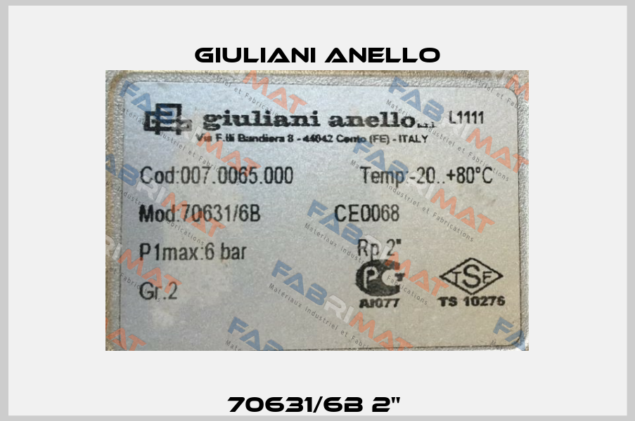 70631/6B 2"  Giuliani Anello