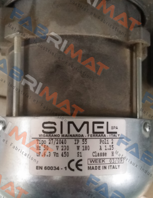 27/2040 IP 55 OEM  Simel