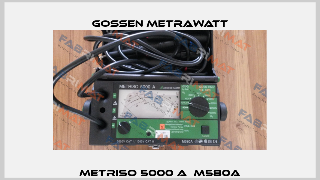 METRISO 5000 A  M580A Gossen Metrawatt