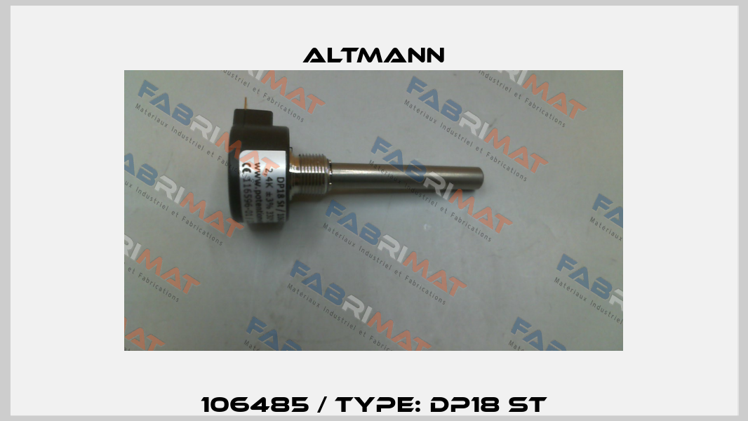 106485 / Type: DP18 St ALTMANN