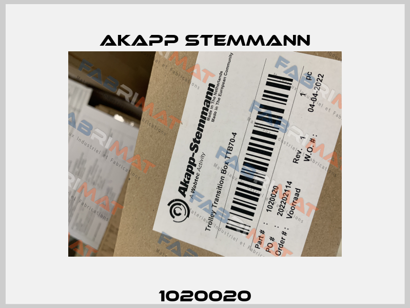 1020020 Akapp Stemmann