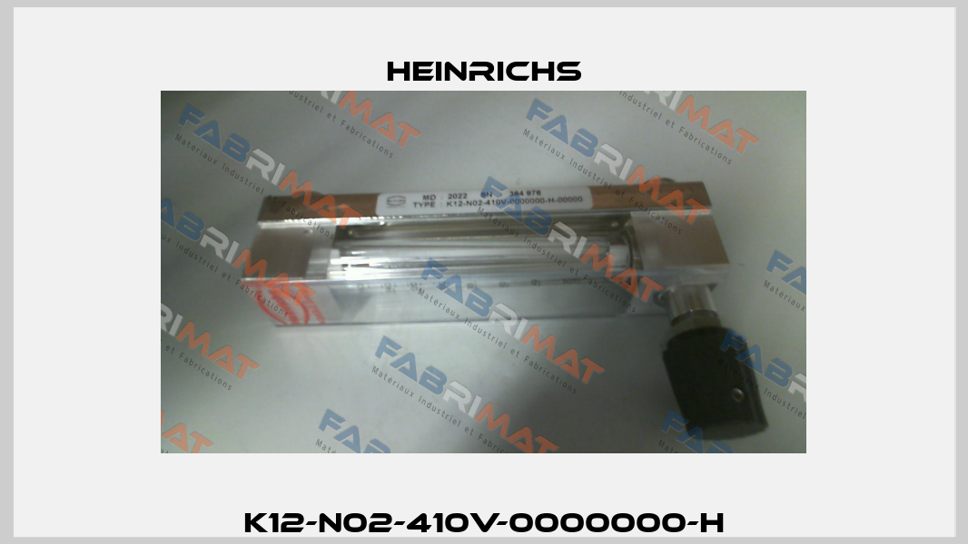 K12-N02-410V-0000000-H Heinrichs