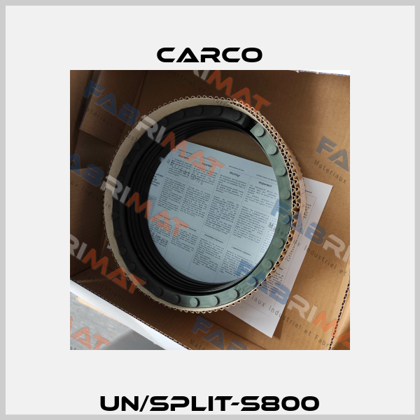 UN/SPLIT-S800 Carco