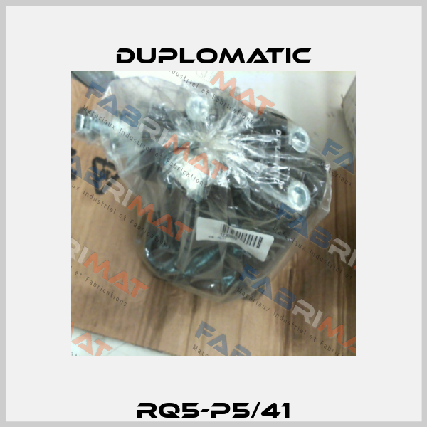 RQ5-P5/41 Duplomatic
