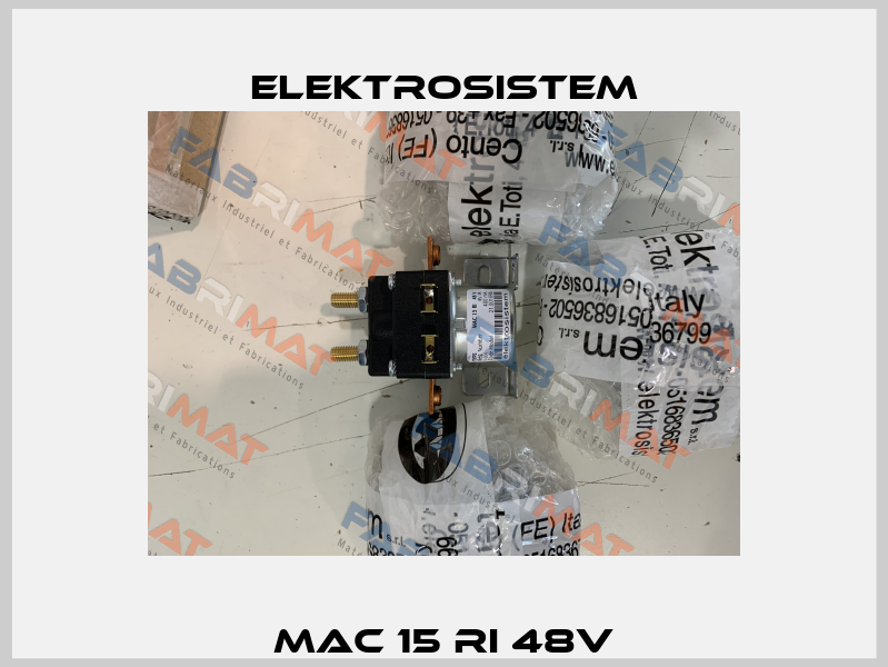 MAC 15 RI 48V Elektrosistem