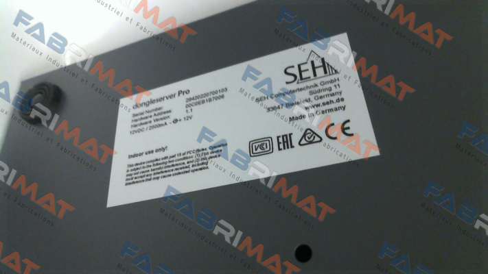 SE0034 // SEH dongleserver Pro SEH Technology