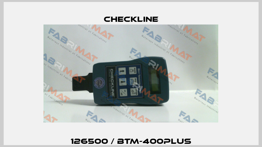 126500 / BTM-400PLUS Checkline