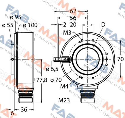 RI-42H30S4-2B2048-12M23 Turck