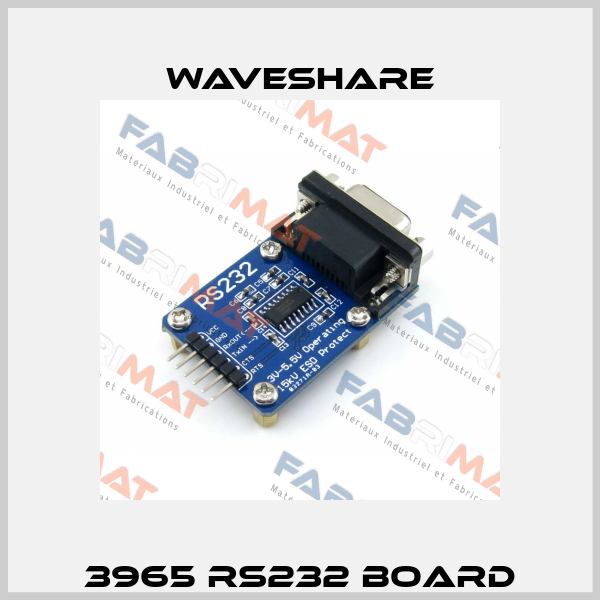 3965 RS232 Board Waveshare