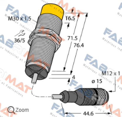 NICS-M30-IOL2P8-0,3-RKC4.4T Turck