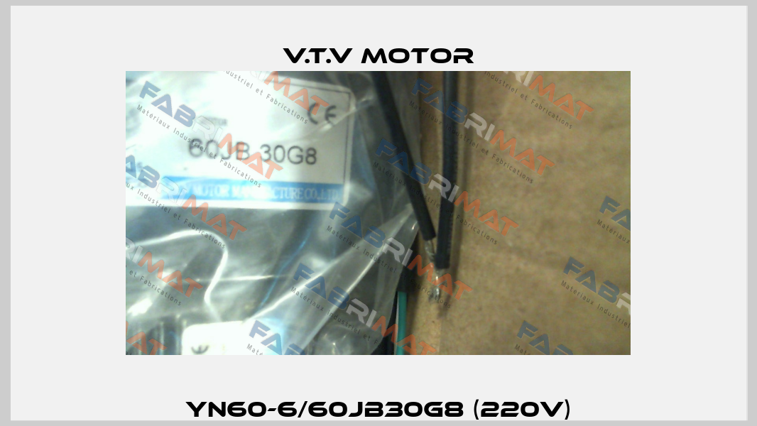 YN60-6/60JB30G8 (220V) V.t.v Motor