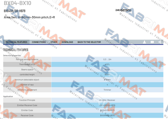 BX04SR/0A-HB79 Micro Detectors / Diell