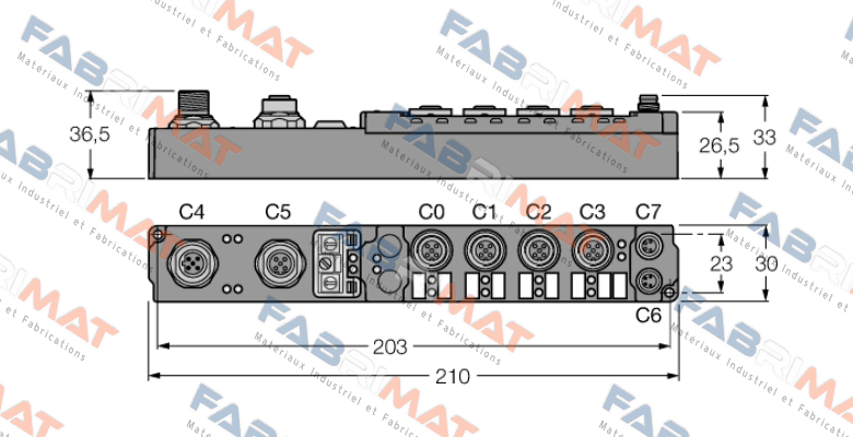 p/n: 6824432, Type: SDPB-0404D-1005 Turck