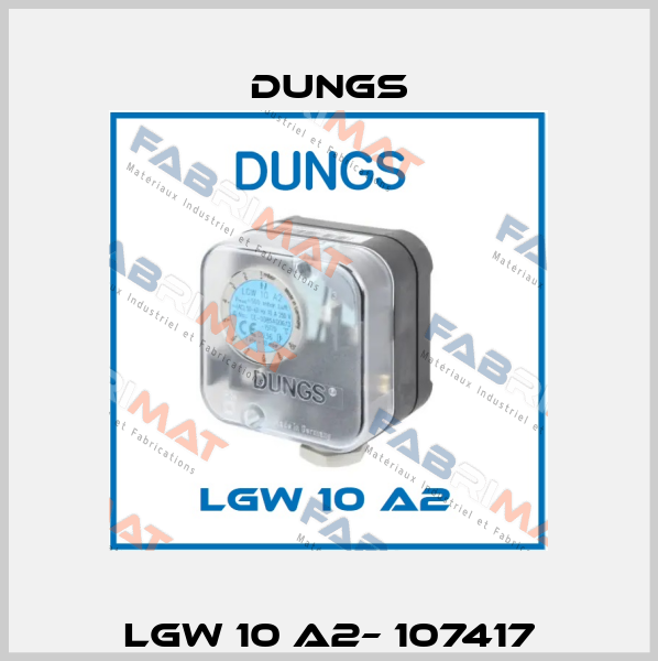 LGW 10 A2– 107417 Dungs