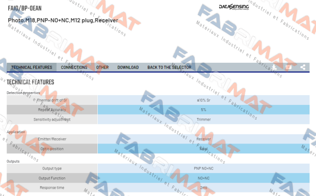 FAID/BP-0EAN Micro Detectors / Diell (now Datasensing)
