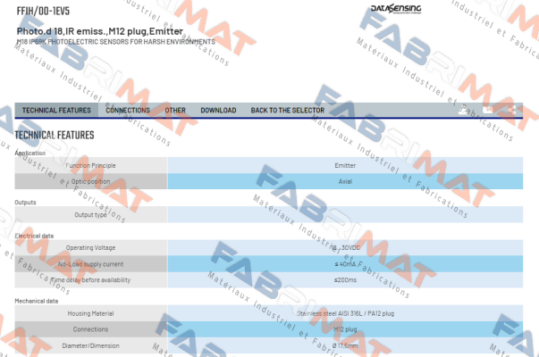 FFIH/00-1EV5 Micro Detectors / Diell (now Datasensing)