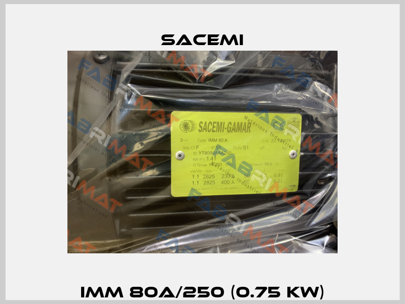 IMM 80A/250 (0.75 KW) Sacemi