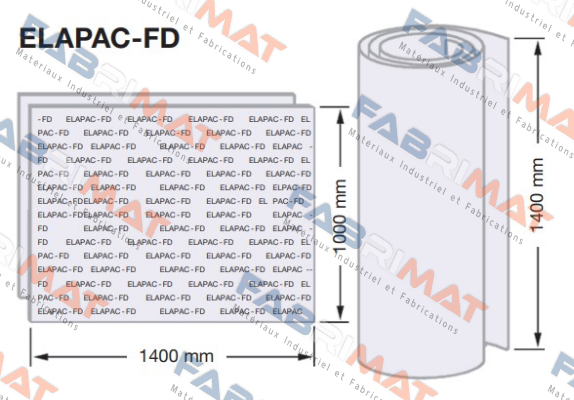 ELAPAC-Platte 2mm Elaflex