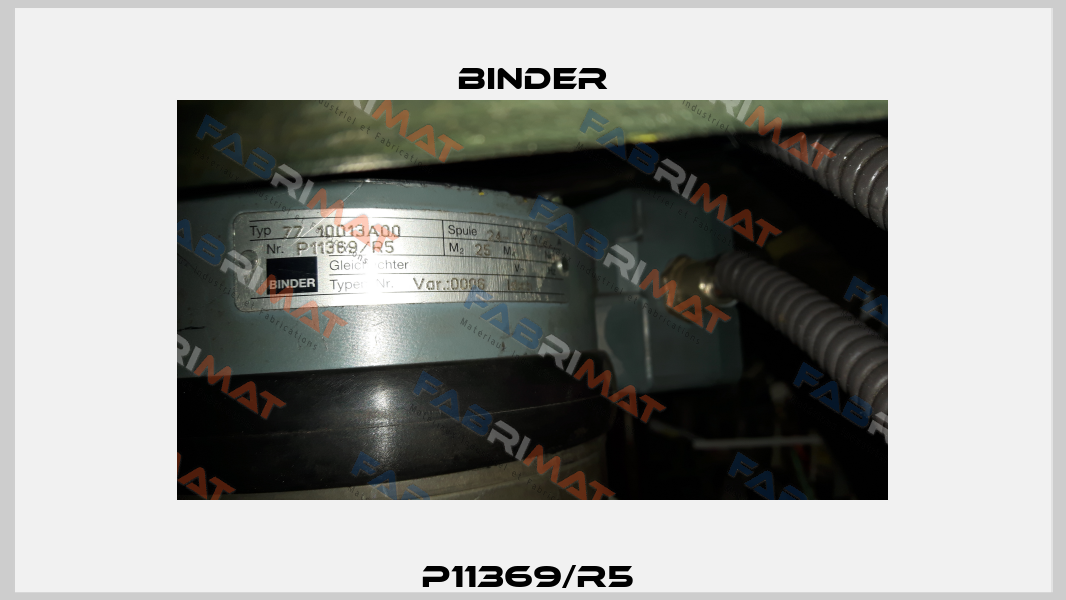 P11369/R5  Binder