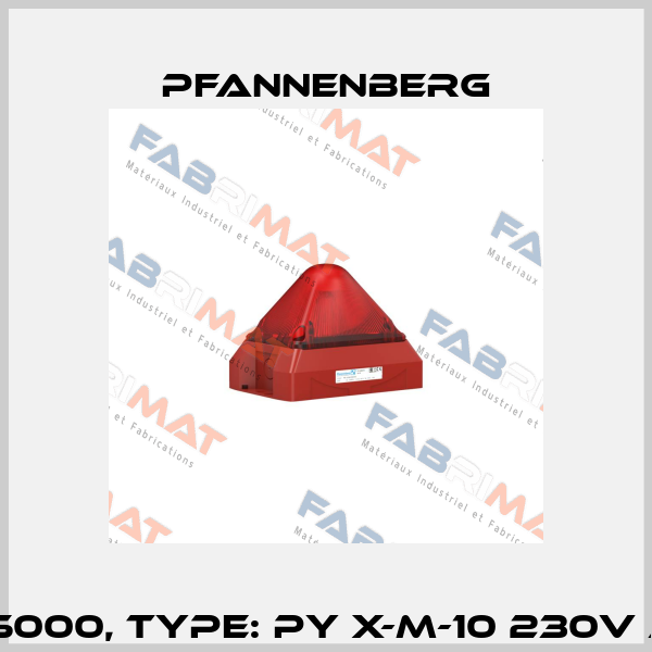 Art.No. 21551105000, Type: PY X-M-10 230V AC RD RAL3000 Pfannenberg