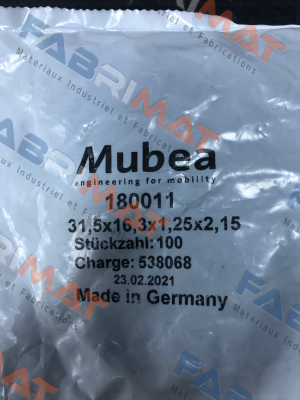 B0315 Mubea