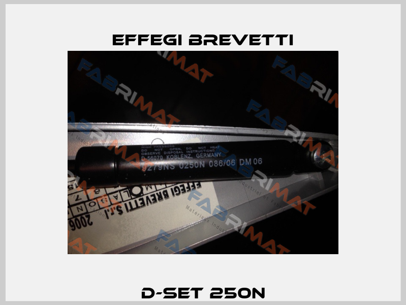D-Set 250N Effegi Brevetti