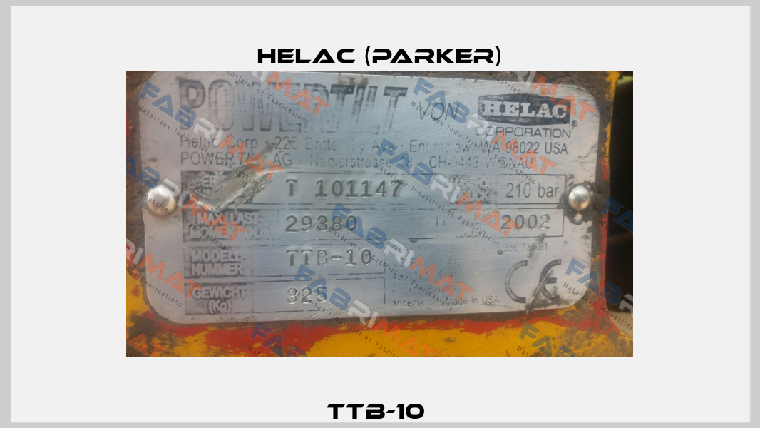 TTB-10  Helac (Parker)