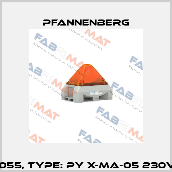 Art.No. 21554104055, Type: PY X-MA-05 230V AC AM RAL7035 Pfannenberg