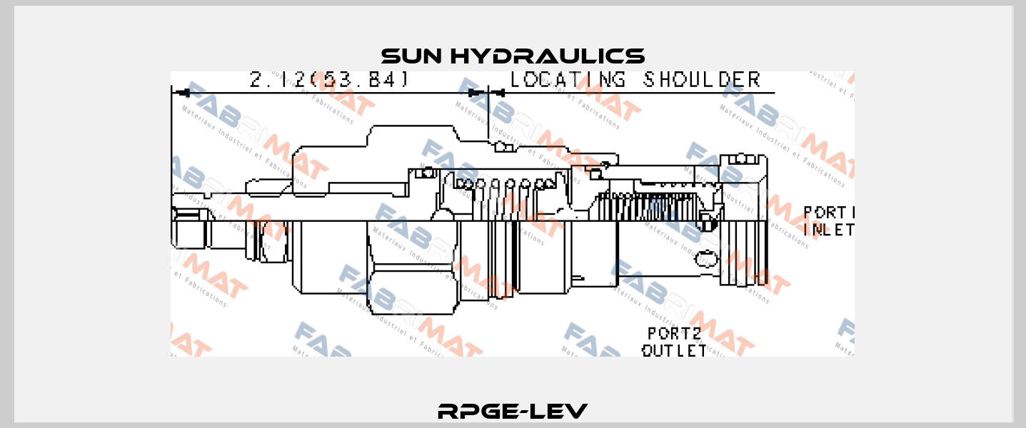 RPGE-LEV Sun Hydraulics