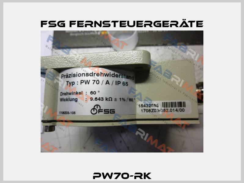 PW70-RK FSG Fernsteuergeräte