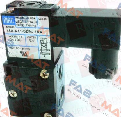 45A-AA1-DDAJ-1KA МAC Valves