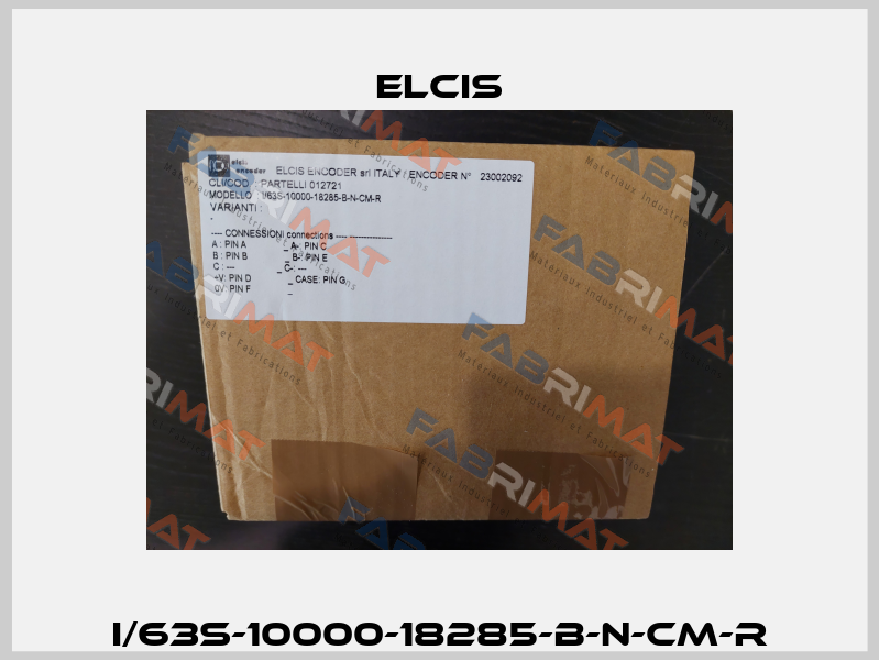 I/63S-10000-18285-B-N-CM-R Elcis