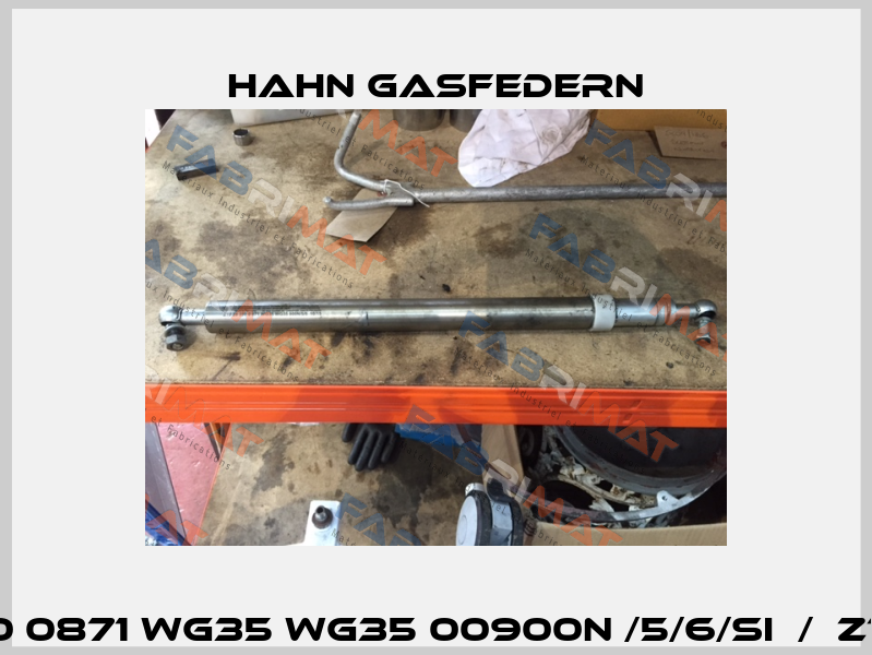 Z 10 28 0350 0 0871 WG35 WG35 00900N /5/6/Si  /  Z10-28ST-08157 Hahn Gasfedern