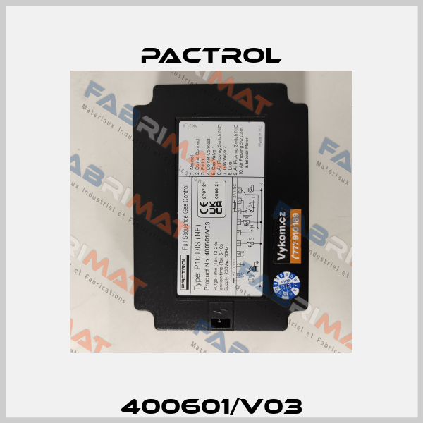 400601/V03 Pactrol
