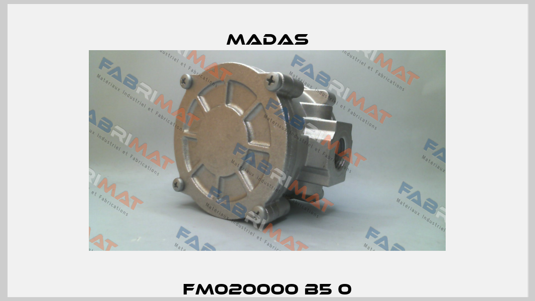 FM020000 B5 0 Madas