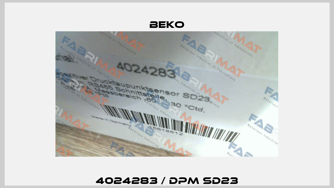 4024283 / DPM SD23 Beko