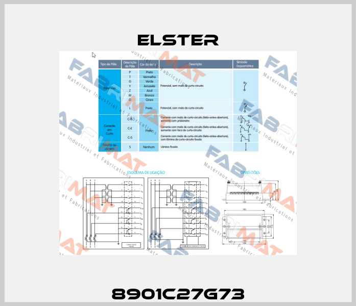 8901C27G73 Elster