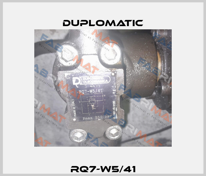 RQ7-W5/41 Duplomatic