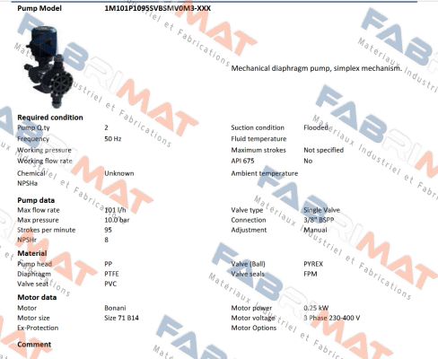 1M101P1095SVBSMV0M3-XXX Obl