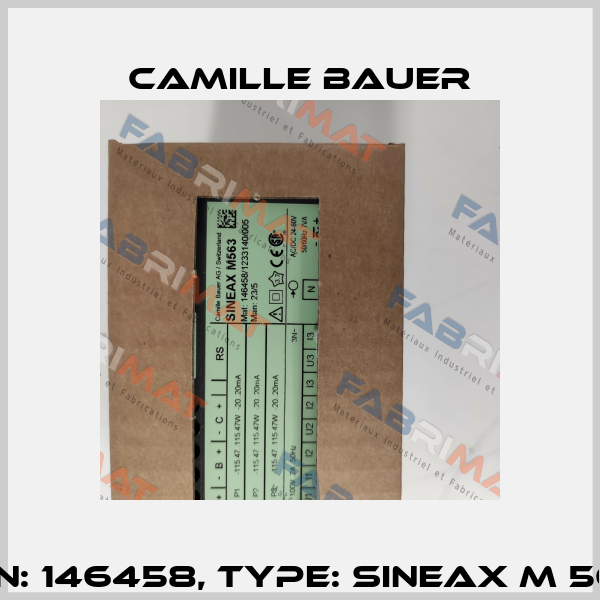 P/N: 146458, Type: SINEAX M 563 Camille Bauer