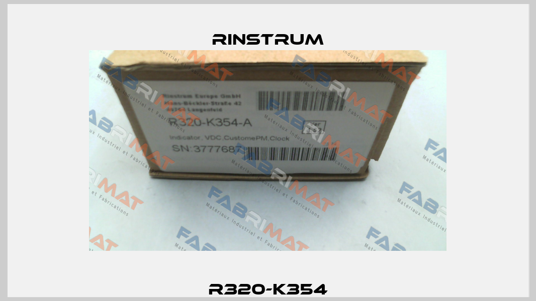 R320-K354 Rinstrum