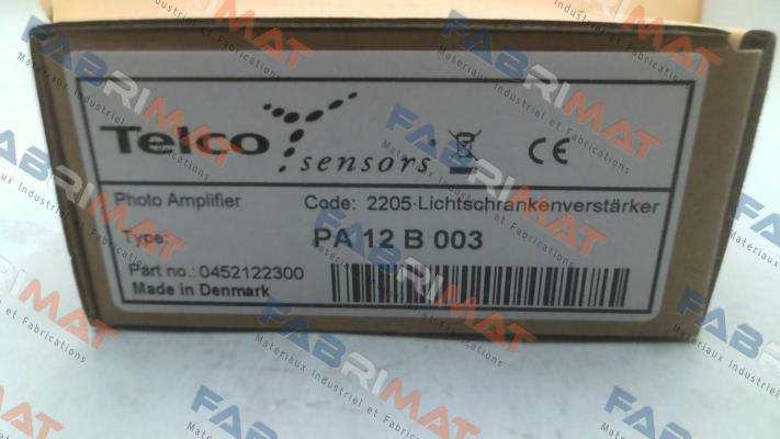 p/n 5752, Type PA12B003 Telco
