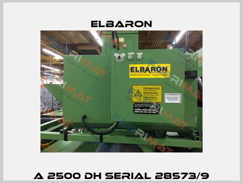  A 2500 DH serial 28573/9  Elbaron