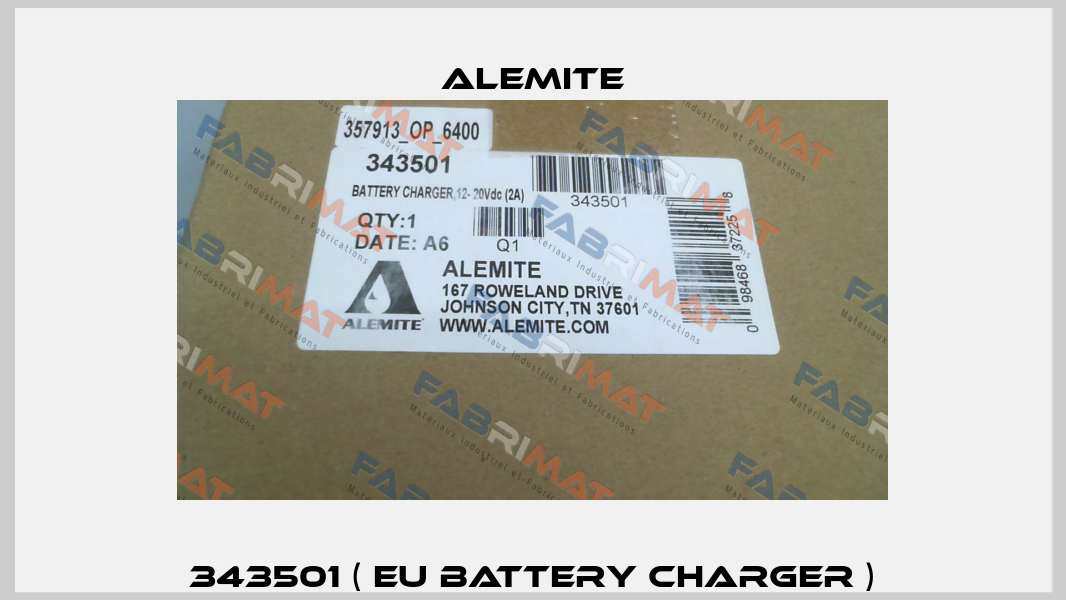 343501 ( EU Battery charger ) Alemite